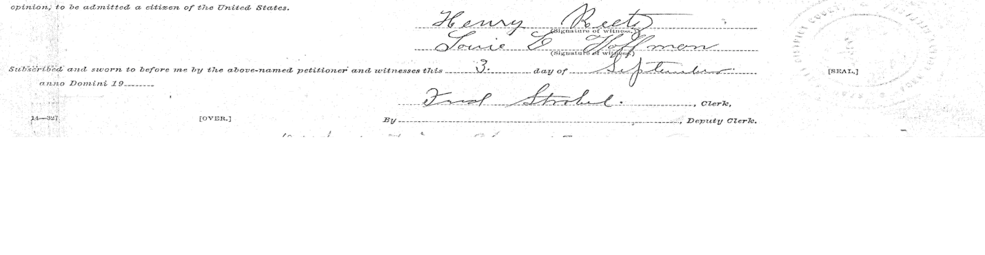 Naturalization Petition